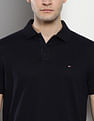 Tommy Hilfiger Sustainable Boucle Solid Polo Shirt
