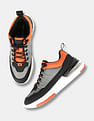 Calvin Klein Men Grey Sporty Runner Comfair Lace Shoes