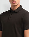 Arrow Horizontal Stripe Cotton Polo Shirt