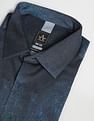 Arrow Newyork Cutaway Collar Abstract Formal Shirt