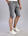 Tommy Hilfiger Regular Fit Solid Mid Rise Shorts