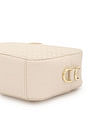 Tommy Hilfiger Textured Cream PU Sling Bag