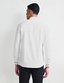 Arrow Sport Geometric Print Manhattan Slim Shirt