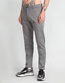 Flying Machine Mid Rise Slim Tapered Trousers