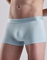 Calvin Klein Underwear Mens Blue Solid Trunk