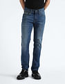 Flying Machine Mid Rise Freddie Slim Straight Jeans
