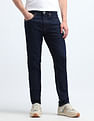 Flying Machine Slash Slim Tapered Fit Jeans