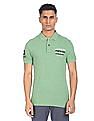 U.S. Polo Assn. Denim Co. Short Sleeve Heathered Polo Shirt