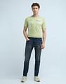 Flying Machine Slash Slim Tapered Washed Jeans