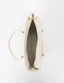 Tommy Hilfiger Logo White Pu Handbag