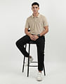 Calvin Klein Jeans Solid Regular Fit Polo Shirt