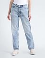 Calvin Klein Recycled Cotton Straight Fit Jeans