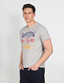 U.S. Polo Assn. Denim Co. Brand Print Heathered T-Shirt