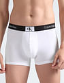 Calvin Klein Underwear Contrast Logo Low Rise Trunks