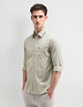 Arrow Sport Manhattan Slim Fit Dobby Shirt