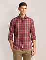 U.S. Polo Assn. Denim Co. Grid Tattersall Checked Twill Shirt