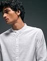 Flying Machine Vertical Striped Regular Fit Shirt