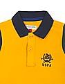 U.S. Polo Assn. Kids Boys Cotton Colour Block Polo Shirt