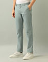 Arrow Sport Solid Mid Rise Trouser