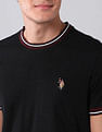 U.S. Polo Assn. Denim Co. Muscle Fit Pure Cotton Colligiate T-Shirt