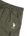 U.S. Polo Assn. Kids Boys Pure Cotton Regular Fit Shorts