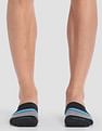 USPA Innerwear Silicone Grip No Show I646 Socks - Pack Of 3