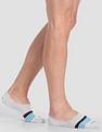 USPA Innerwear Silicone Grip No Show I646 Socks - Pack Of 3