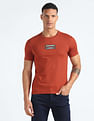 Flying Machine Crew Neck Solid T-Shirt