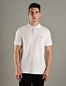 Tommy Hilfiger Solid Regular-Fit Cotton Polo T-Shirt