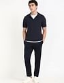Calvin Klein Jeans Regular-Fit Solid Mid Rise Trouser
