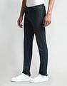 Arrow Sport Slim Fit Geometric Patterned Trousers