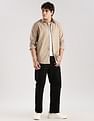 Calvin Klein Jeans Checks Slim-Fit Dobby Woven Shirt