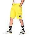Calvin Klein Men Yellow Drawstring Waist Brand Logo Shorts