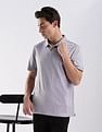 Calvin Klein Jeans Regular-Fit Solid Cotton Polo Shirt