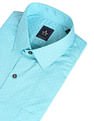 Arrow Manhattan Slim Fit Printed Cotton Shirt