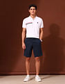 U.S. Polo Assn. Mid Rise Slim Fit Chino Shorts