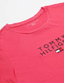 Tommy Hilfiger Pure Cotton Embroidered Logo T-Shirt