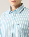 Arrow Sport Vertical Striped Pure Cotton Shirt