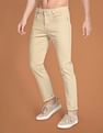 Flying Machine Slash Slim Tapered Clean Look Coloured Jeans