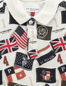 U.S. Polo Assn. Kids Boys Graphic Print Cotton Polo Shirt