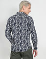 Flying Machine Floral Print Cotton Shirt