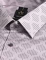 Arrow Newyork Geometric Printed Manhattan Slim Fit Shirt