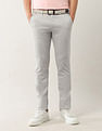 Arrow Sport Slim Fit Textured Trousers