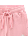 U.S. Polo Assn. Kids Girls Drawstring Waist Logo Track Pants