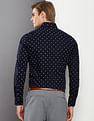 Calvin Klein Logo Print Slim Shirt