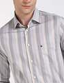 Tommy Hilfiger Striped Regular-Fit Cotton Shirt
