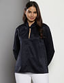 Tommy Hilfiger Jacquard Knot Neck Top