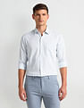 Arrow Manhattan Slim Windowpane Checked Shirt
