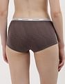 Calvin Klein Underwear Mid Rise Brand Print Boyshort Panties