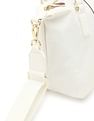 Tommy Hilfiger Solid White Nylon Handbags